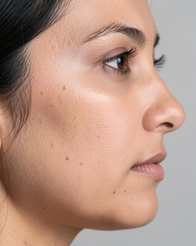 Pigmentation correction after view